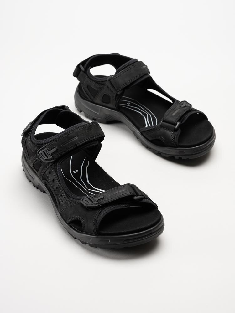 Ecco - Offroad Yucatan Plus M - Svarta sportiga sandaler