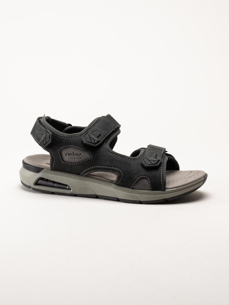 Rieker - Svarta sportiga sandaler