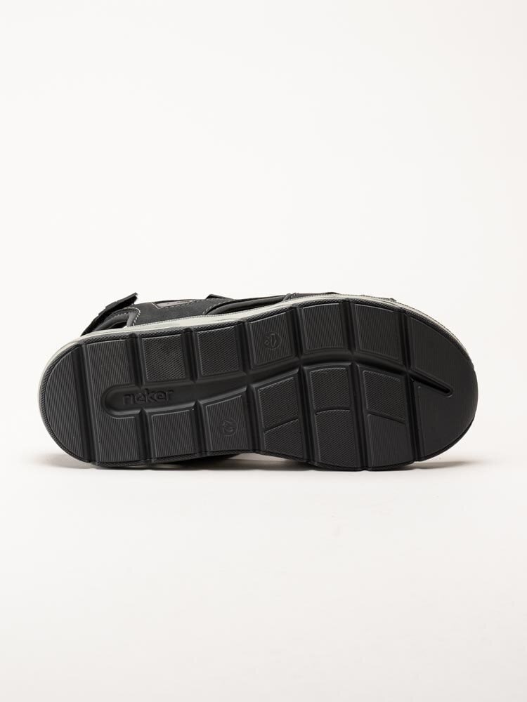Rieker - Svarta sportiga sandaler