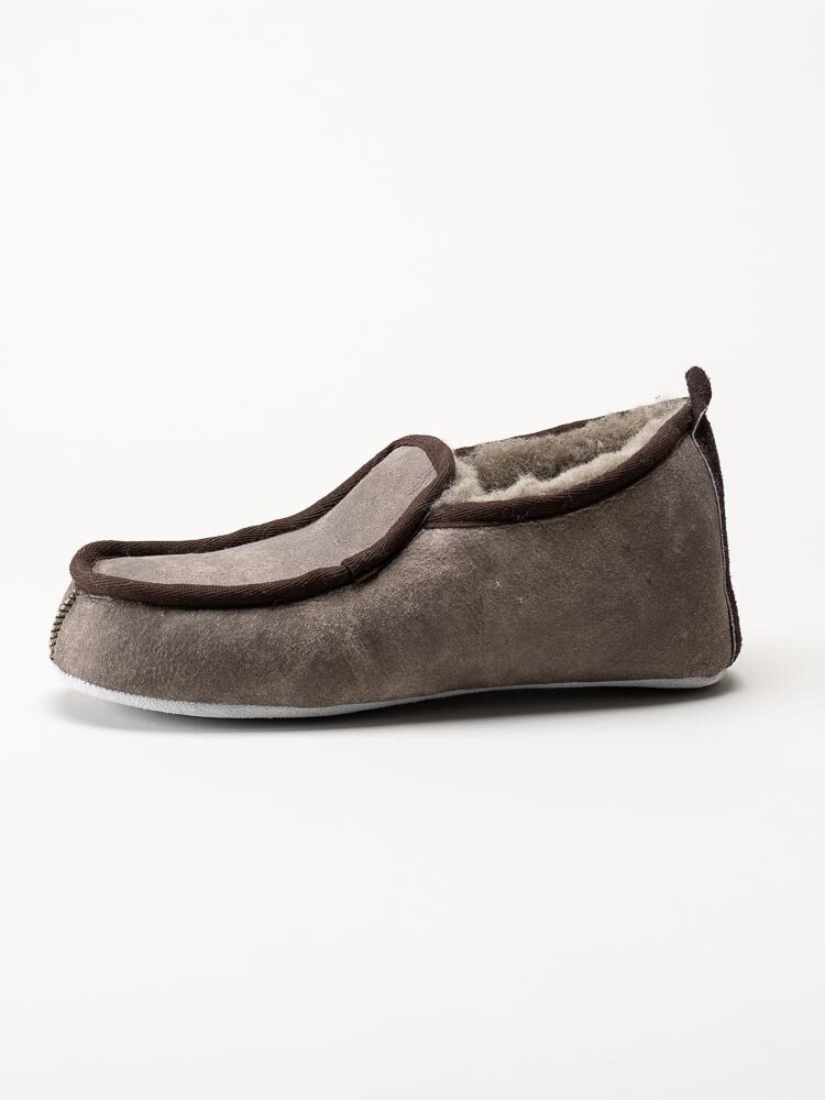 Shepherd - Malte - Bruna varma fårskinnstofflor