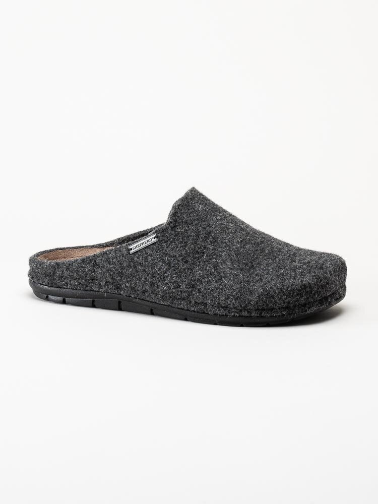 Shepherd - Samuel - Svarta slip in tofflor i ullblandning