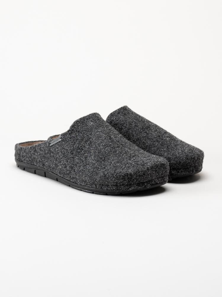 Shepherd - Samuel - Svarta slip in tofflor i ullblandning