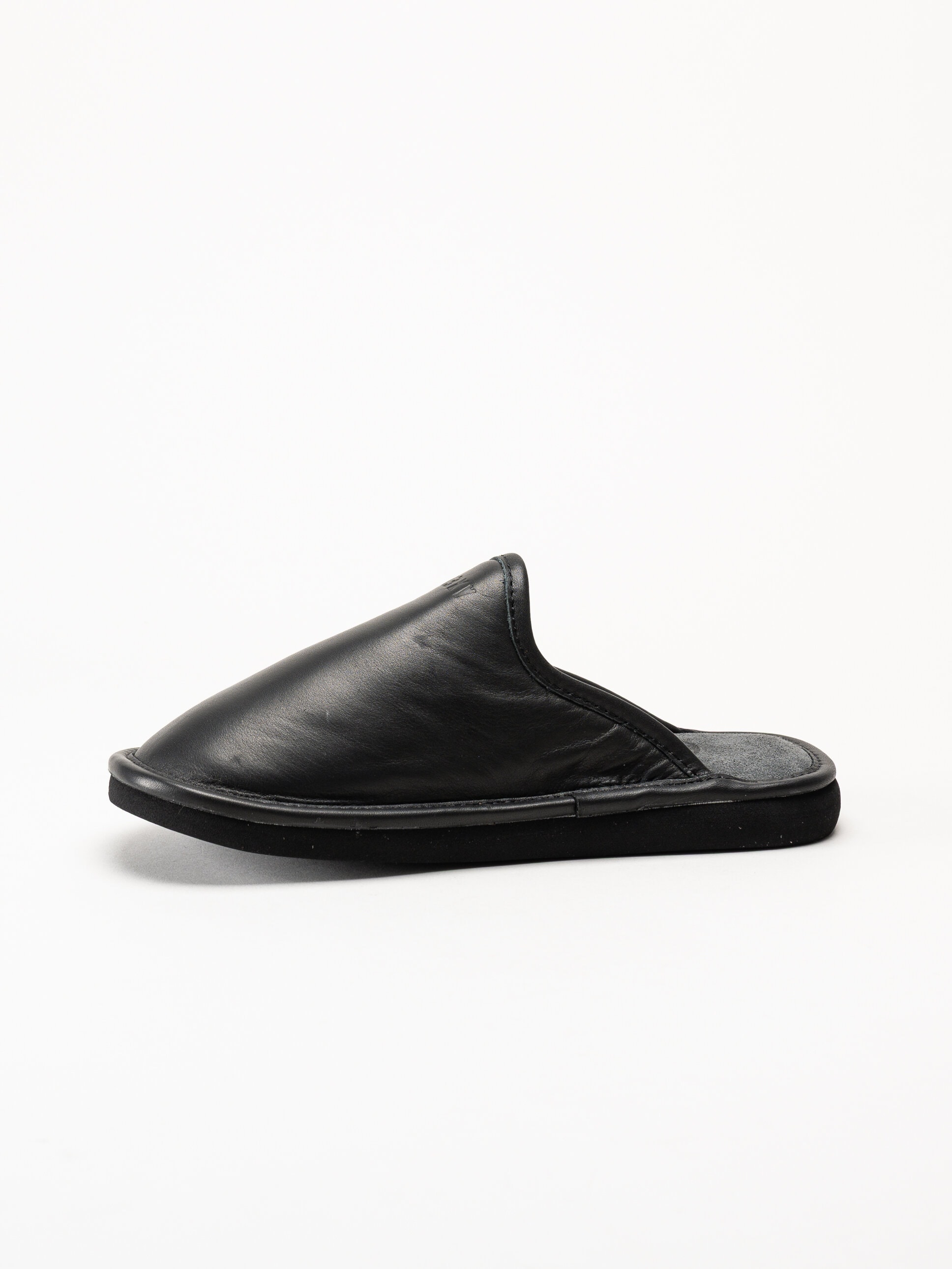 Axelda - Malaga - Svarta tofflor i skinn