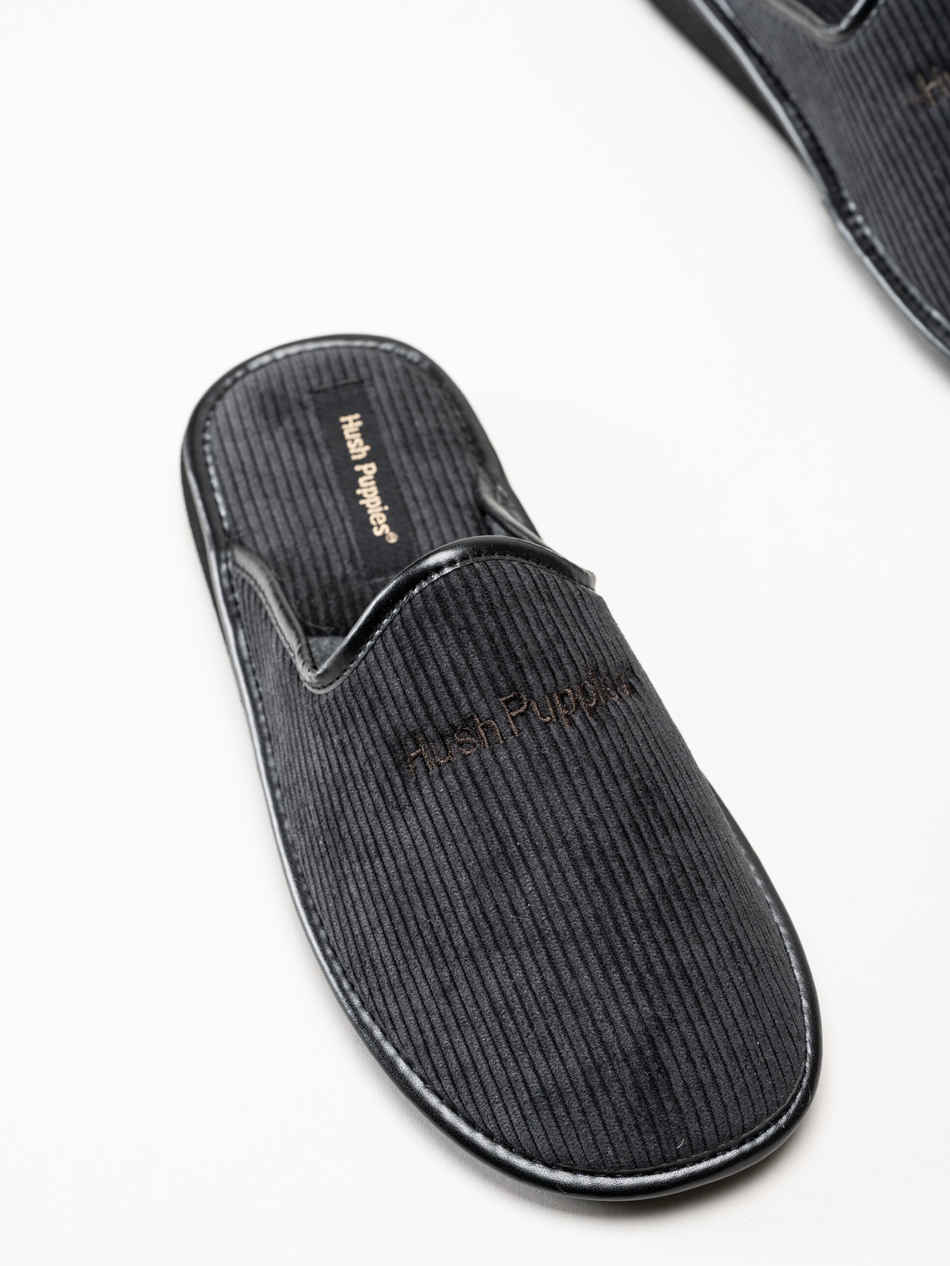 Hush Puppies - Men´s Blanes - Grå slip in tofflor
