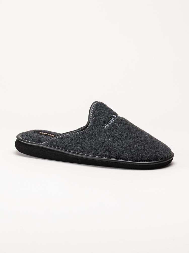 Hush Puppies - Men´s Manuel - Grå slip in tofflor i filt
