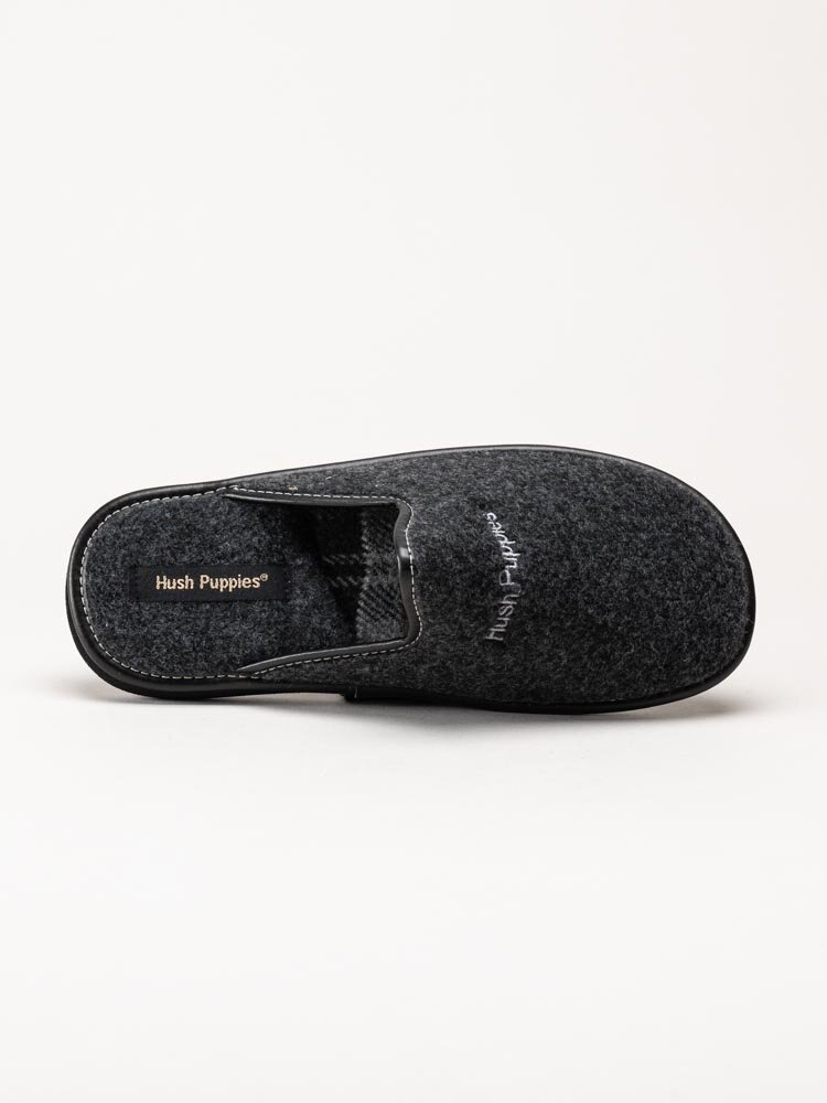 Hush Puppies - Men´s Manuel - Grå slip in tofflor i filt