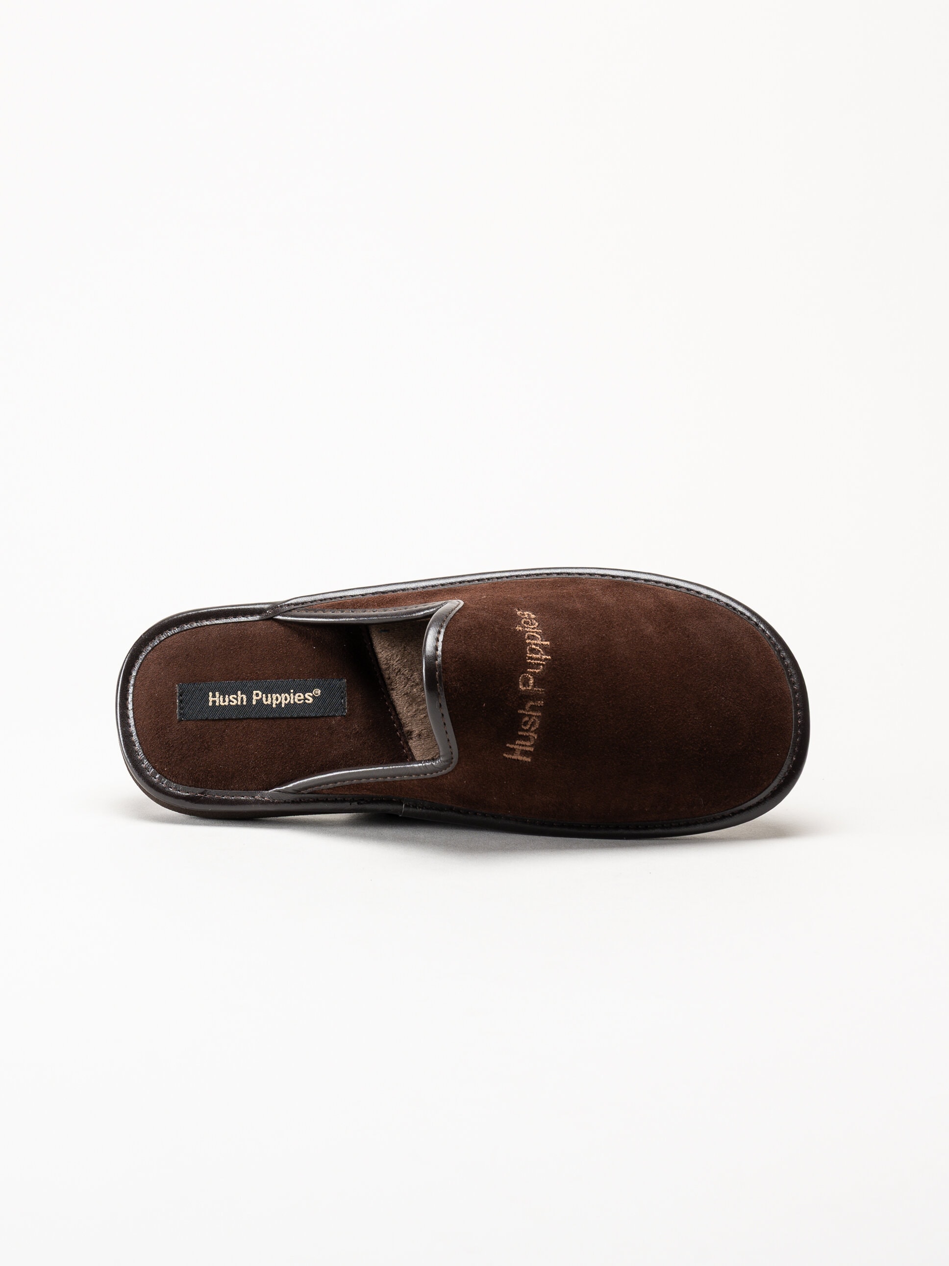 Hush Puppies - Men´s Marco - Mörkbruna slip in tofflor