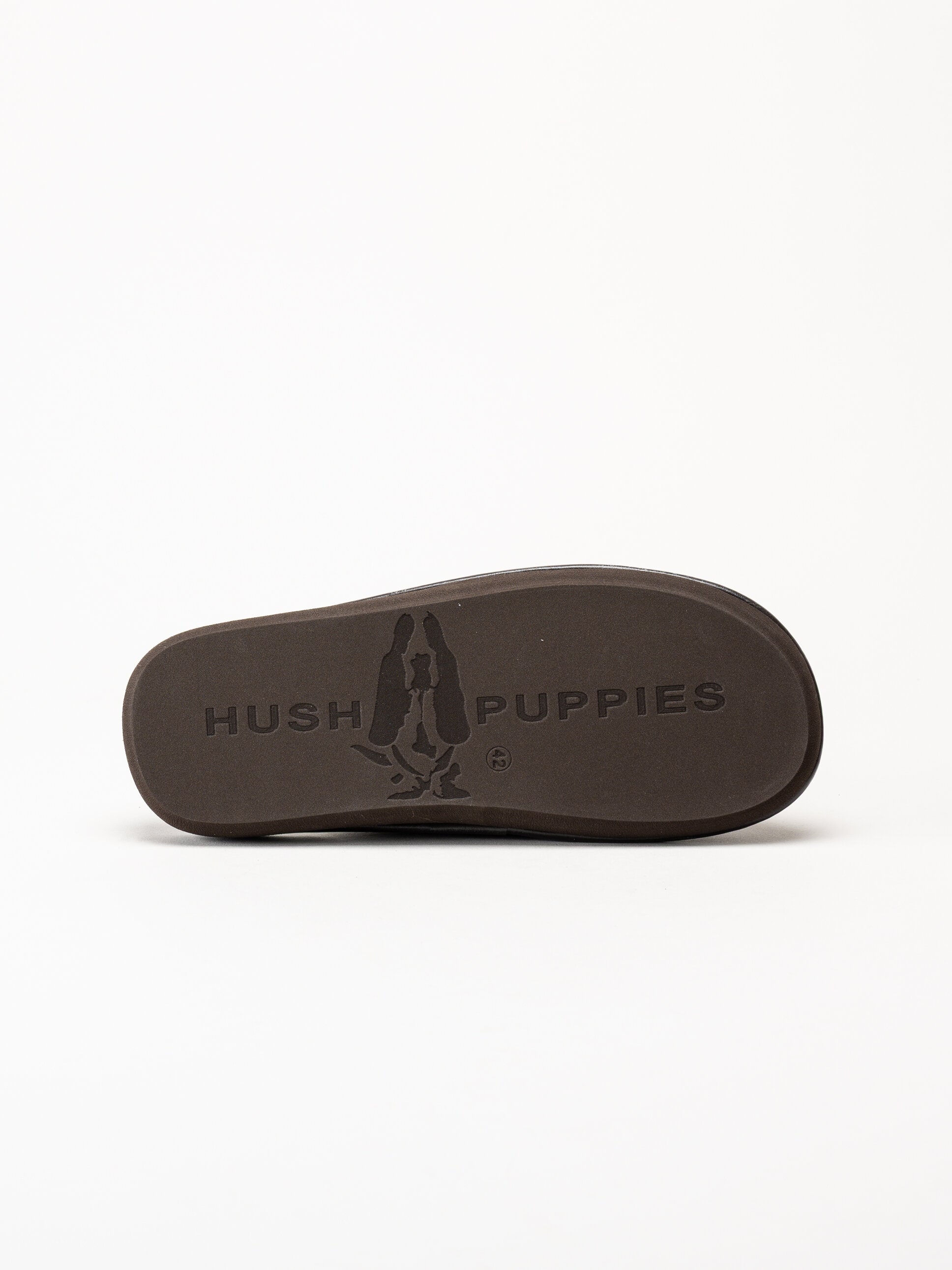 Hush Puppies - Men´s Marco - Mörkbruna slip in tofflor