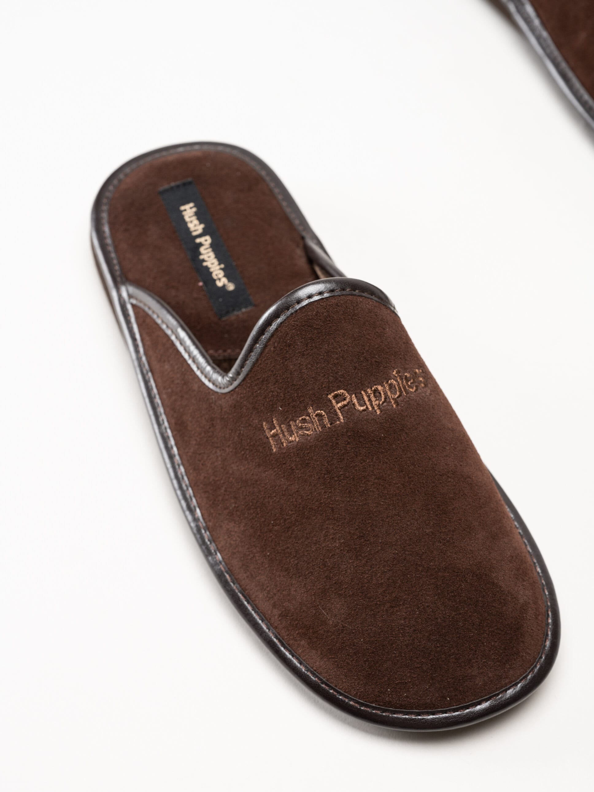 Hush Puppies - Men´s Marco - Mörkbruna slip in tofflor