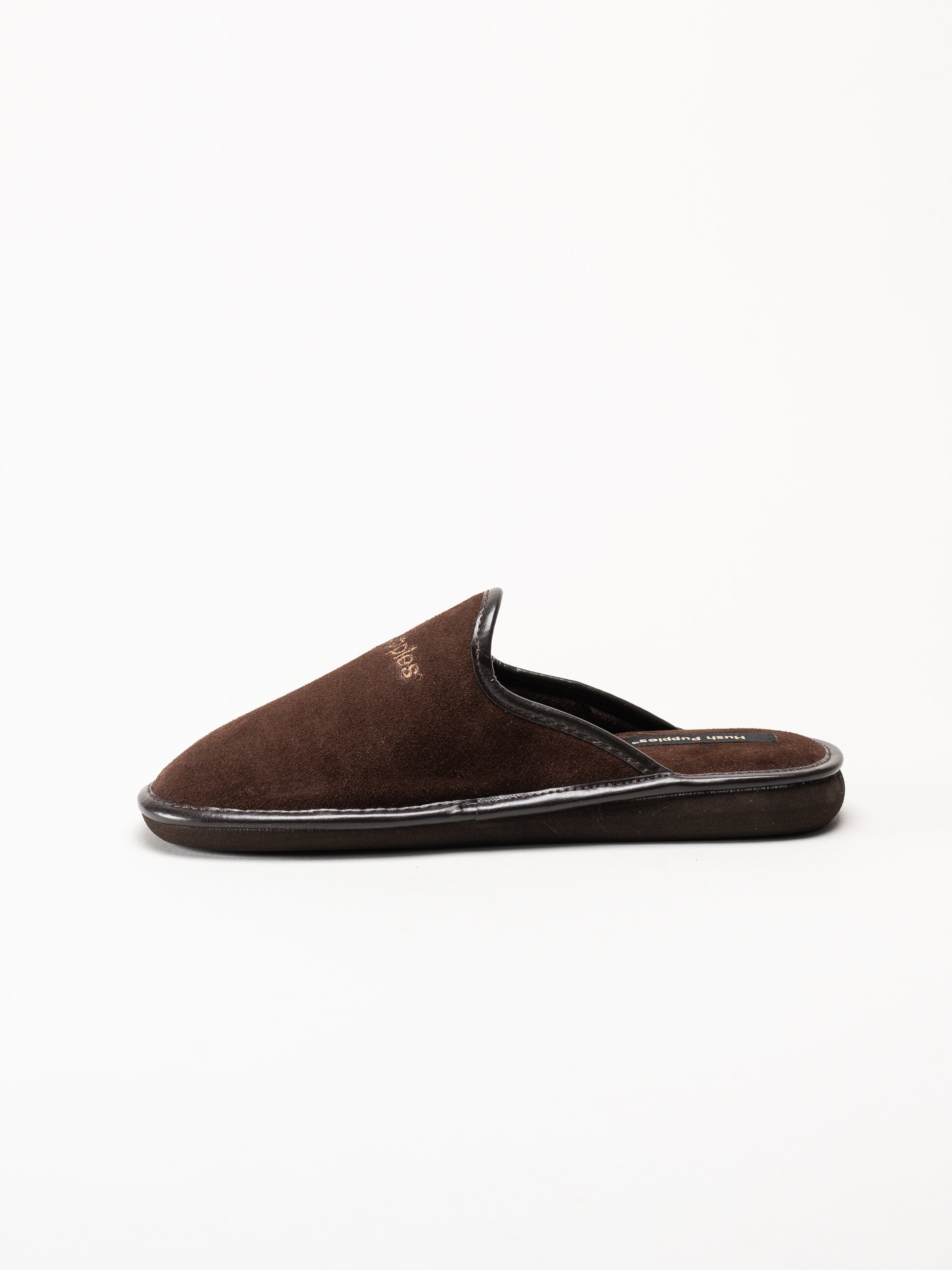 Hush Puppies - Men´s Marco - Mörkbruna slip in tofflor