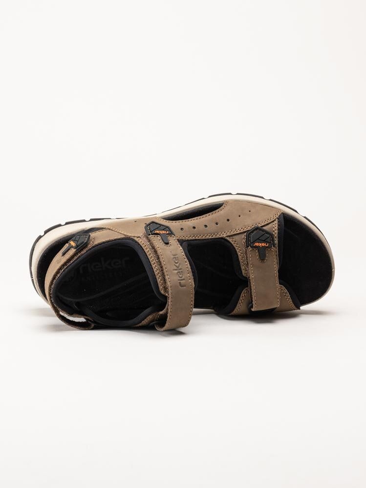 Rieker - Bruna sandaler i nubuck