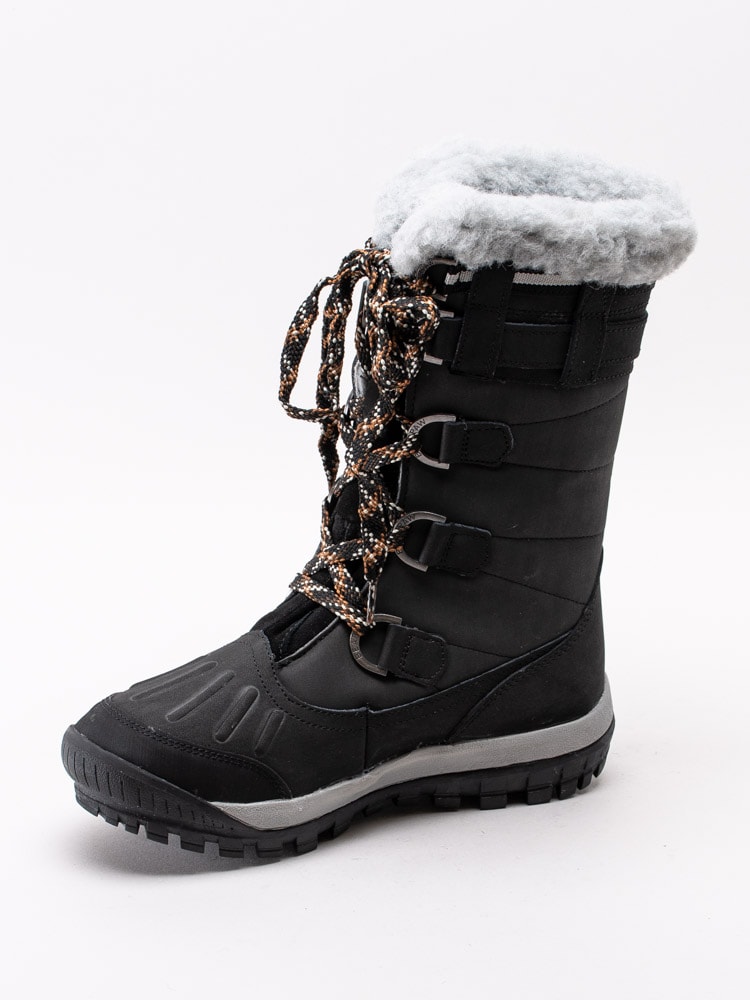 70193019 Bearpaw Desdemona 1706W-BLACK svarta vinterstövlar med skaftmudd-2