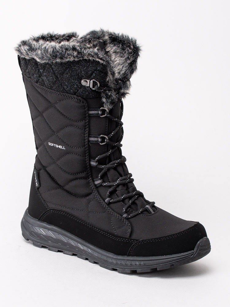 70203003 Polecat 430-9804-01 Black Svarta varmfodrade vinterstövlar-1