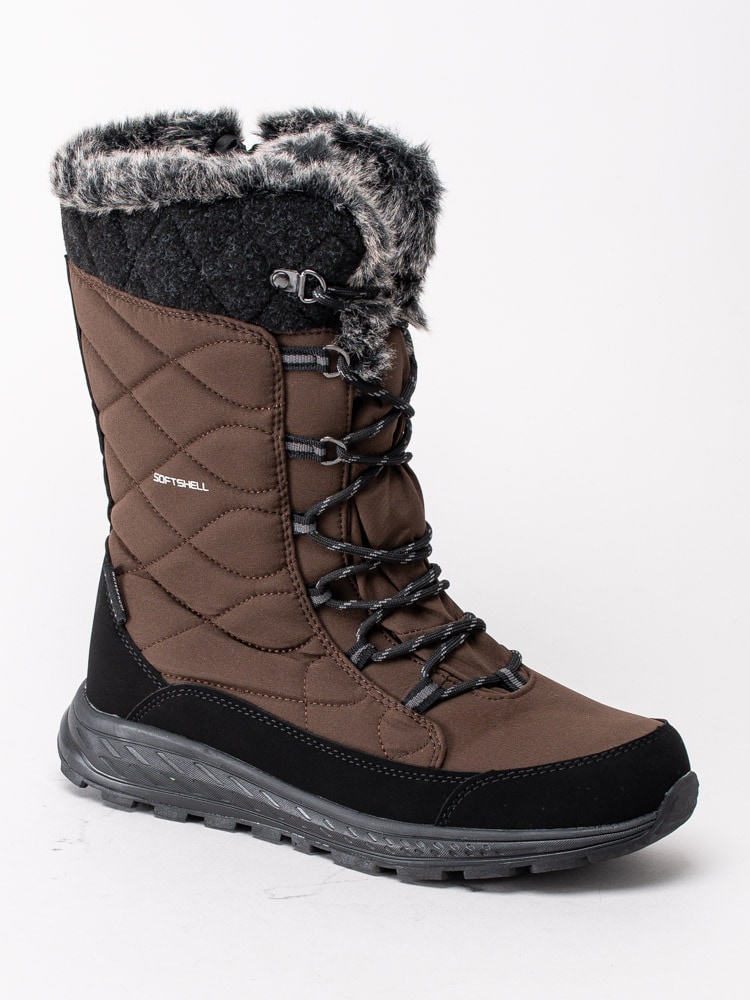 70203004 Polecat 430-9804-89 Black brown Bruna varmfodrade stövlar-1