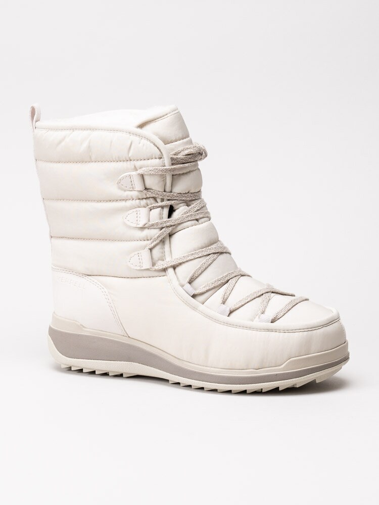 Merrell - Snowcreek Cozy Polar WTPF - Ljusbeige vattentäta vinterstövlar