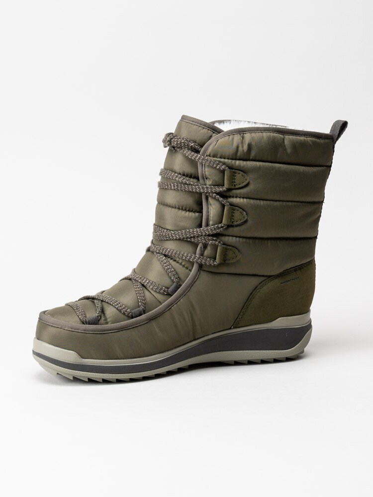 Merrell - Snowcreek Cozy Polar WTPF - Gröna vattentäta vinterstövlar