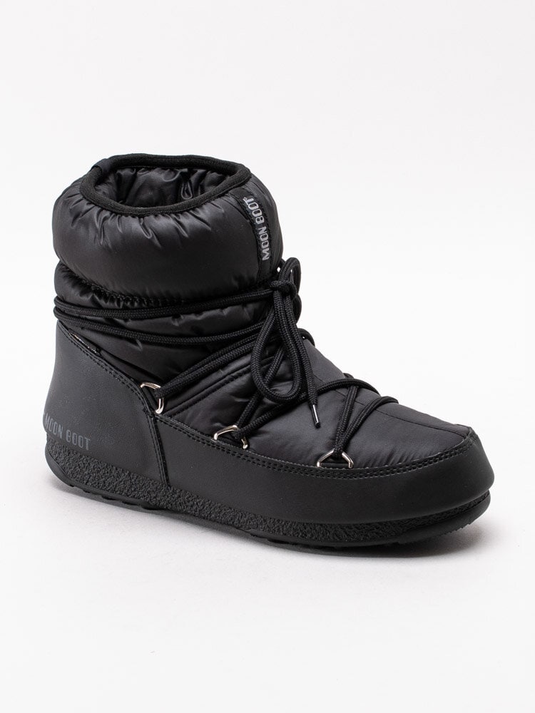 Moon Boot - Low Nylon WP 2 - Svarta låga nylonboots