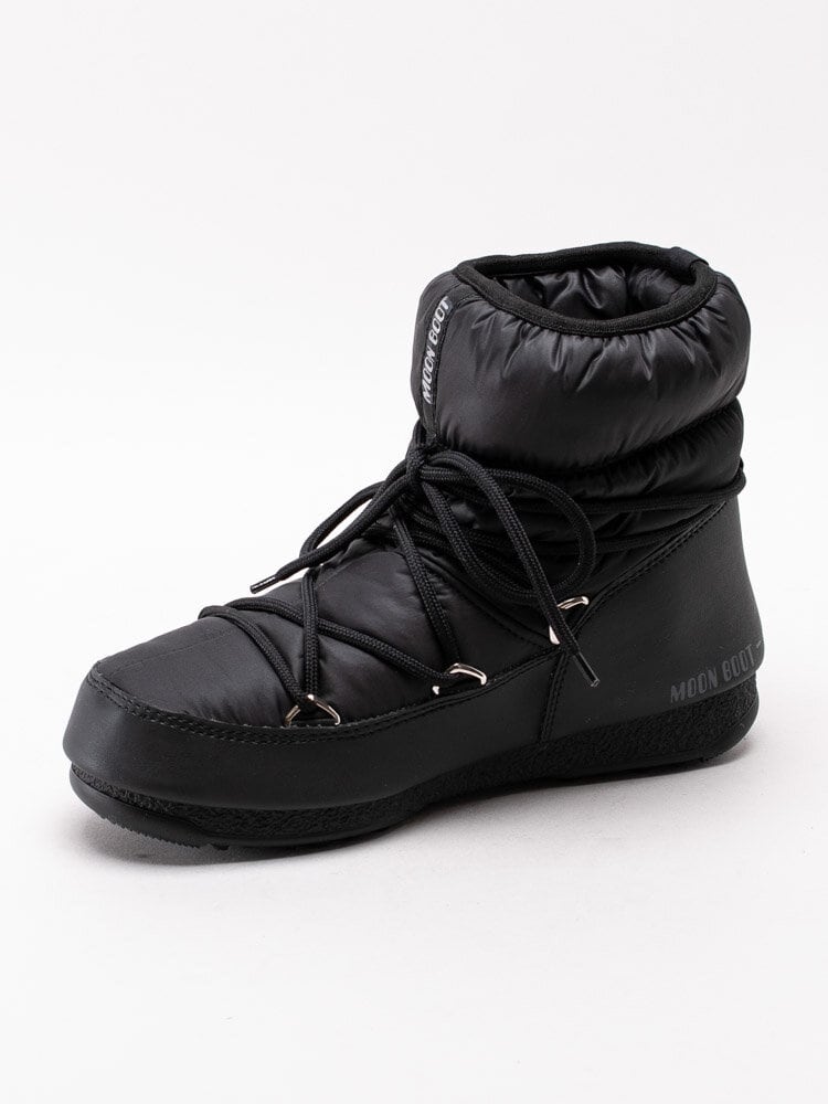 Moon Boot - Low Nylon WP 2 - Svarta låga nylonboots