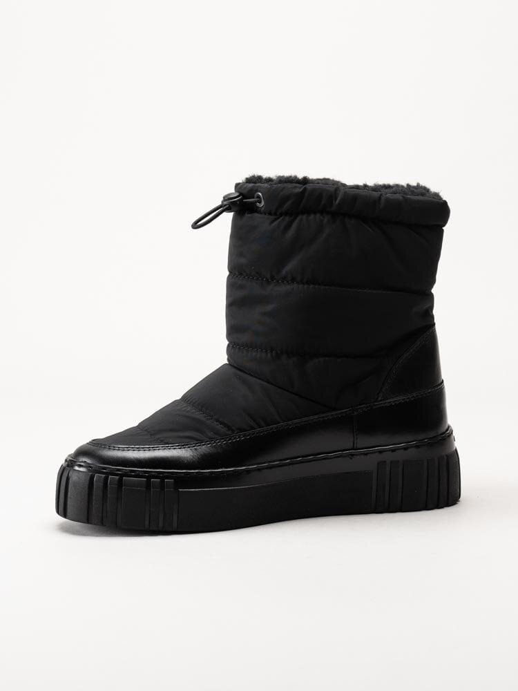 Gant Footwear - Snowmont Mid Boot - Svarta ullfodrade boots