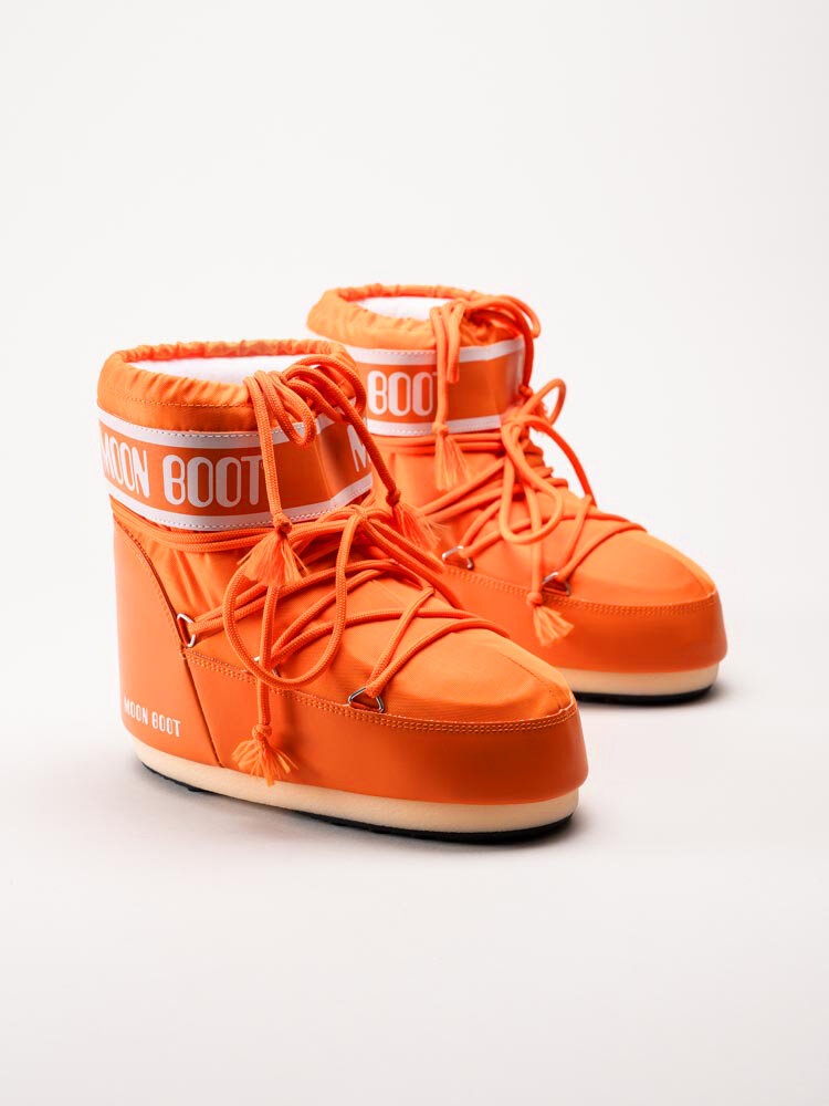 Moon Boot - Icon Nylon low nylon - Orange vinterboots