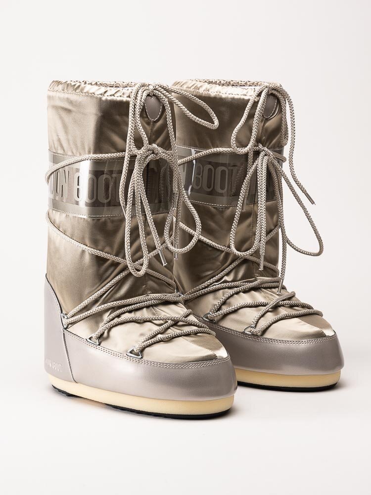 Moon Boot - Icon Glance - Platinumfärgade after ski boot