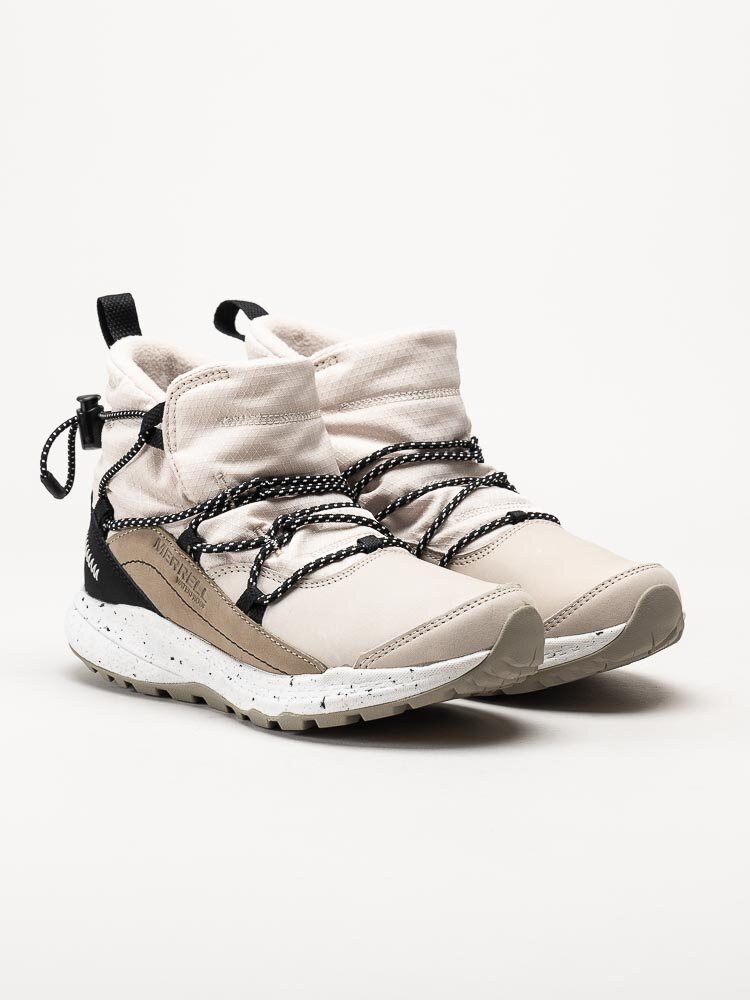 Merrell - Bravada 2 Thermo Demi WP - Beige låga fodrade vinterkängor