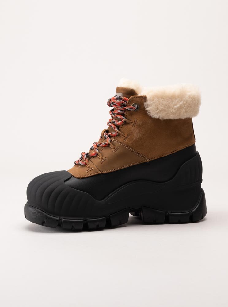 UGG - W Adiroam Hiker - Bruna fodrade kängor i skinn