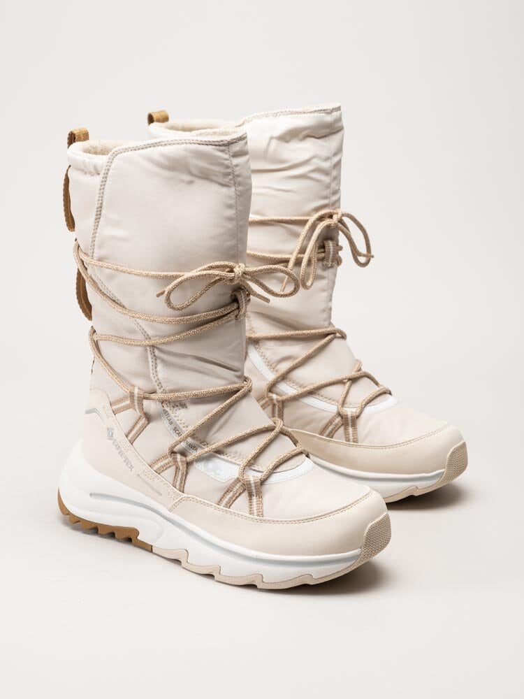 Zero C Shoes - Åre Snow W Gtx - Beige vinterstövlar med Gore-Tex