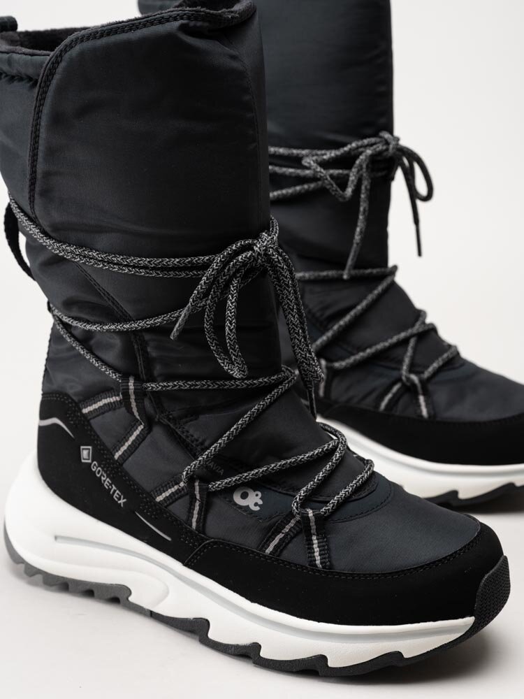 Zero C Shoes - Åre Snow W Gtx - Svarta vinterstövlar med Gore-Tex