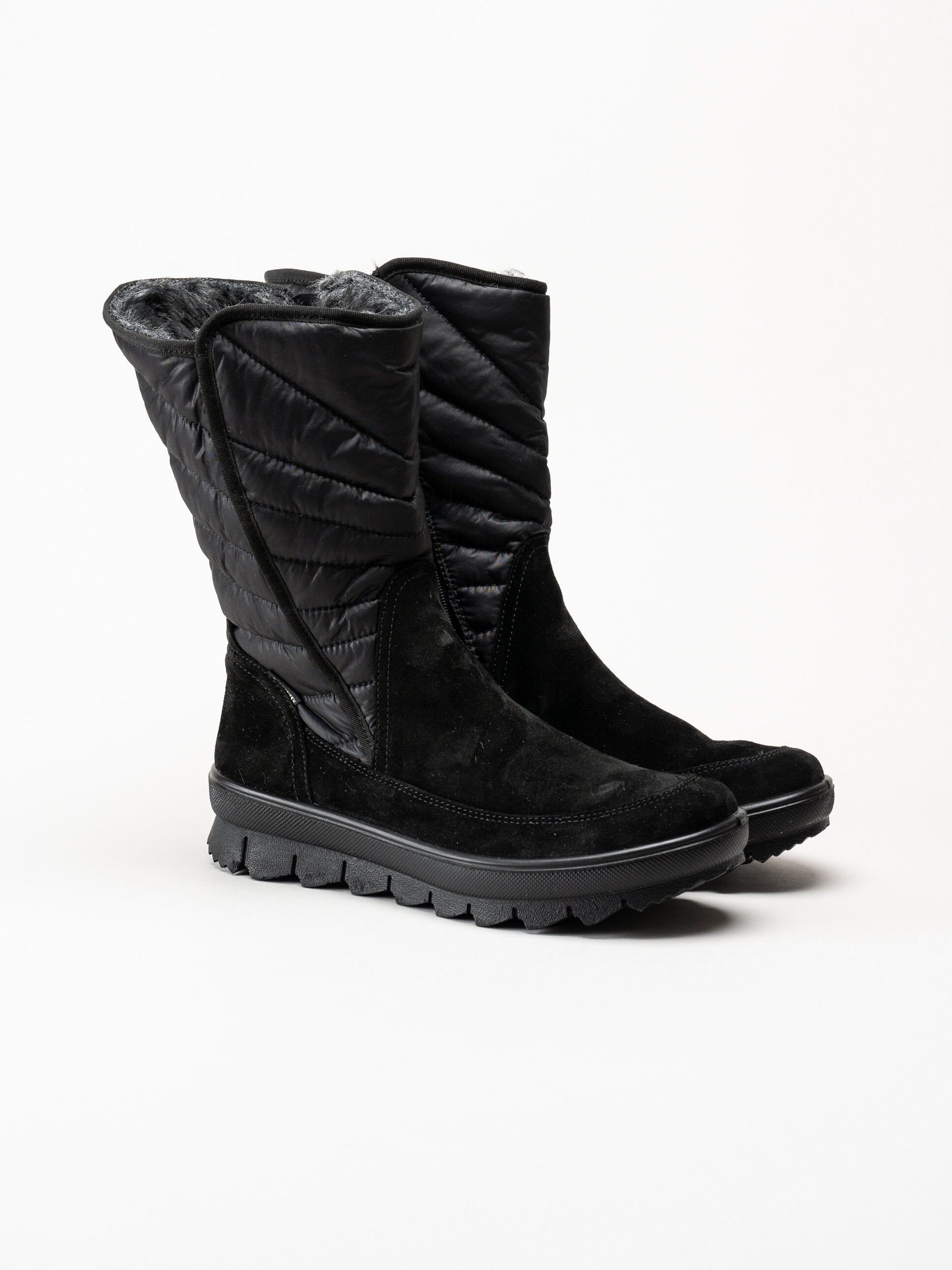 Legero - Svarta fodrade boots
