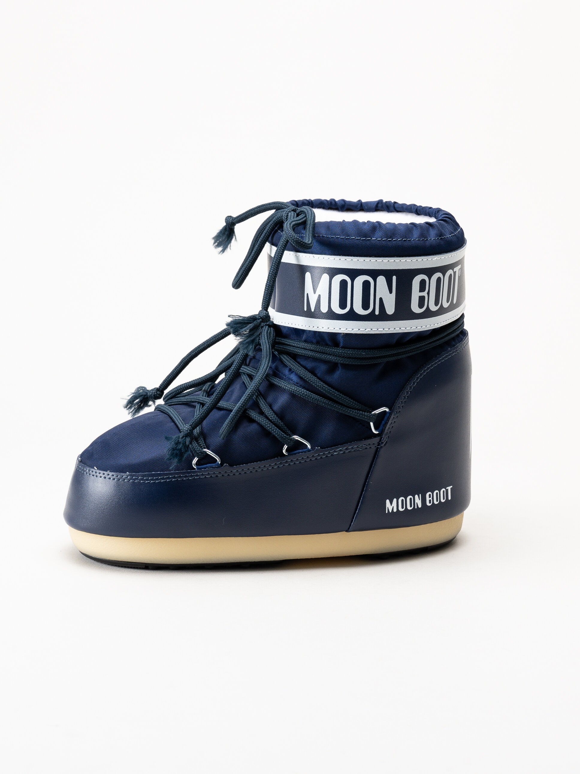 Moon Boot - Icon Low Nylon - Blå klassiska vinterboots
