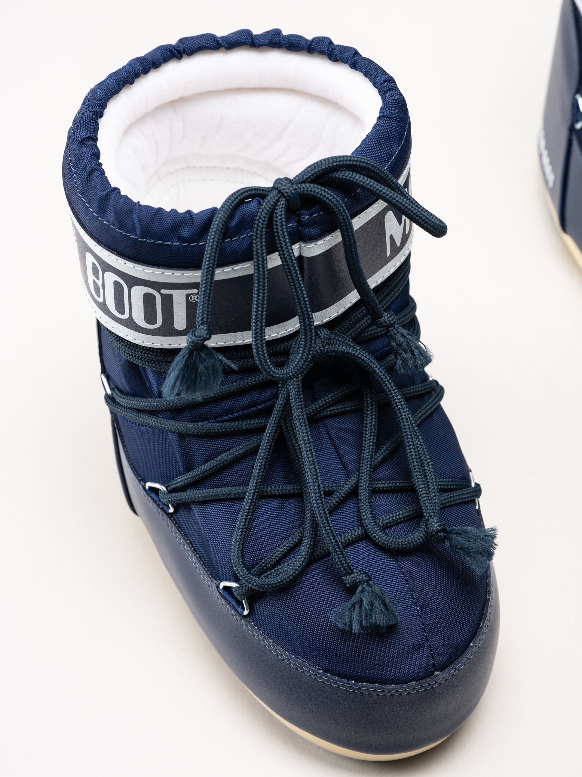 Moon Boot - Icon Low Nylon - Blå klassiska vinterboots
