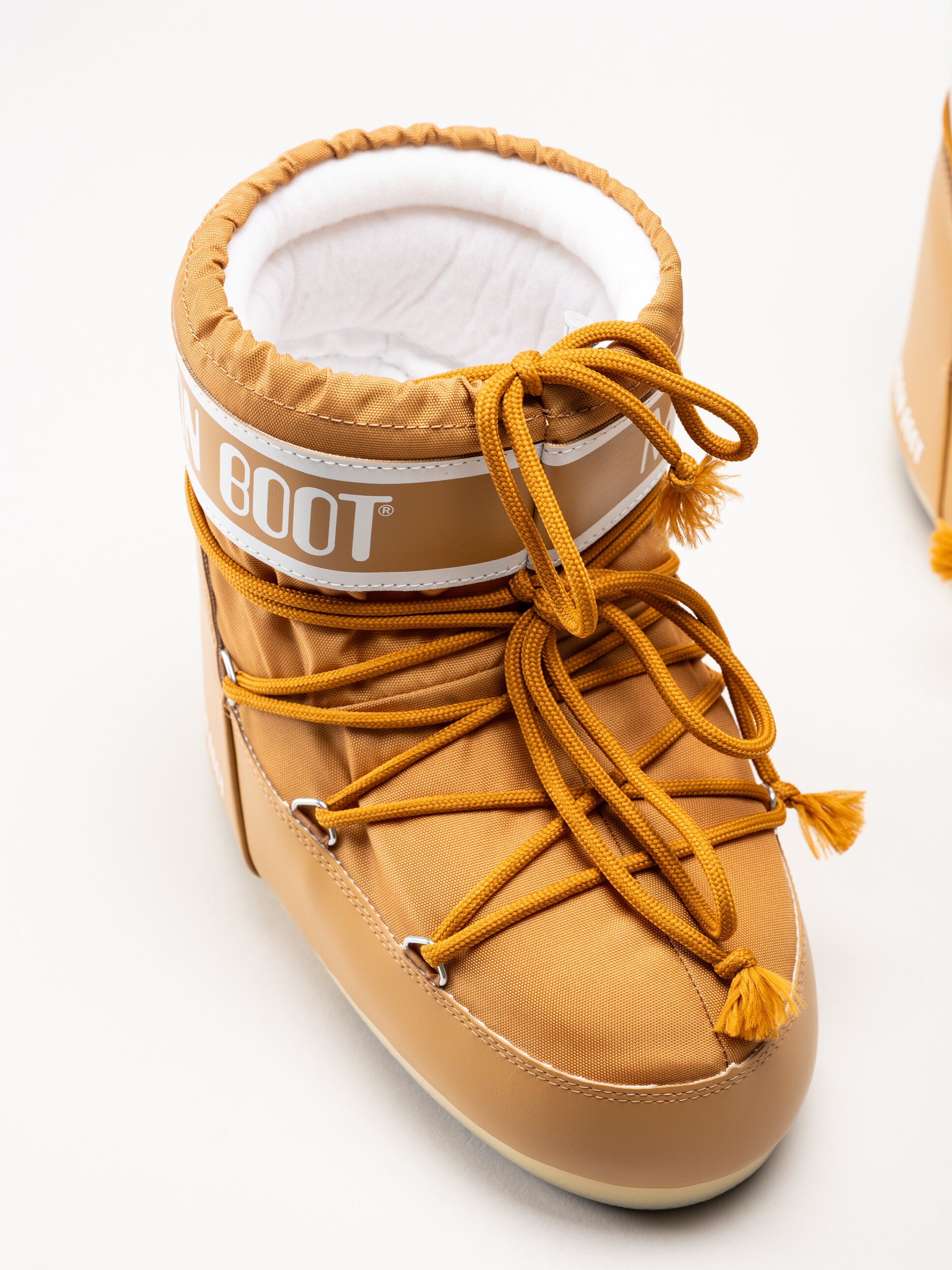 Moon Boot - Icon Low Nylon - Ljusbruna klassiska vinterboots