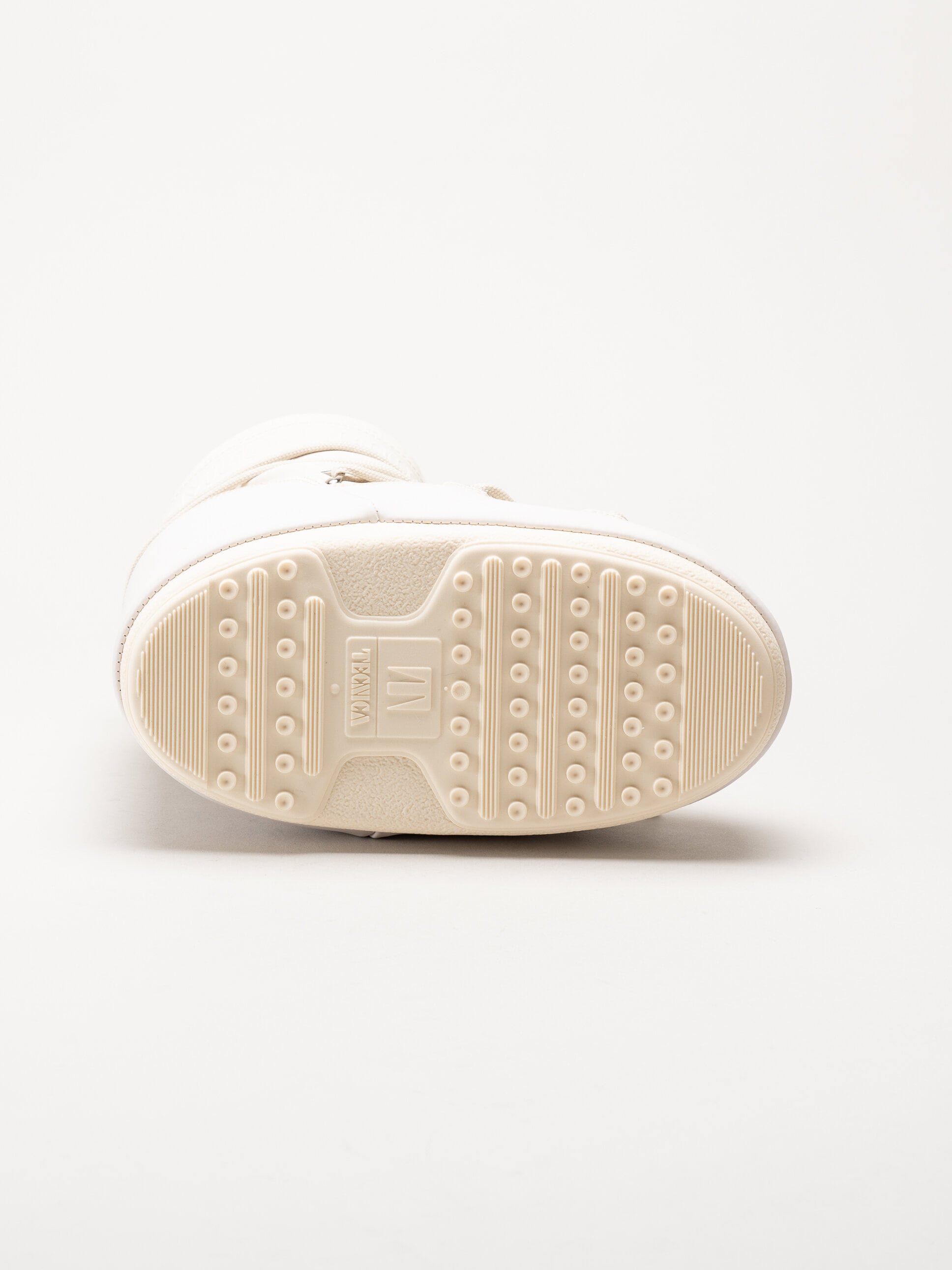 Moon Boot - Icon Low Cream Rubber Boots - Off White vinterboots i gummiblandning