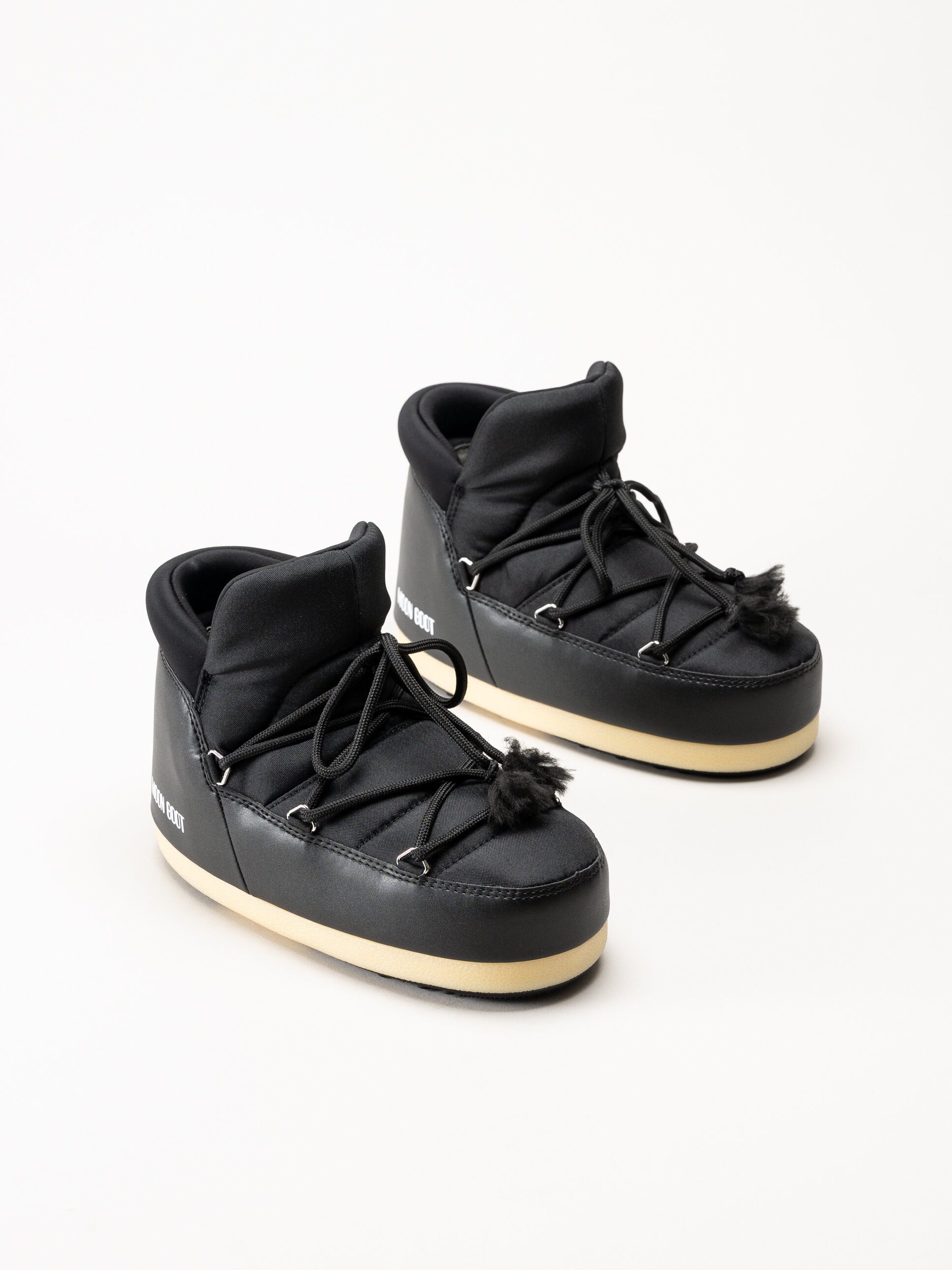 Moon Boot - MB EVX Nylon Pumps - Svarta låga vinterboots