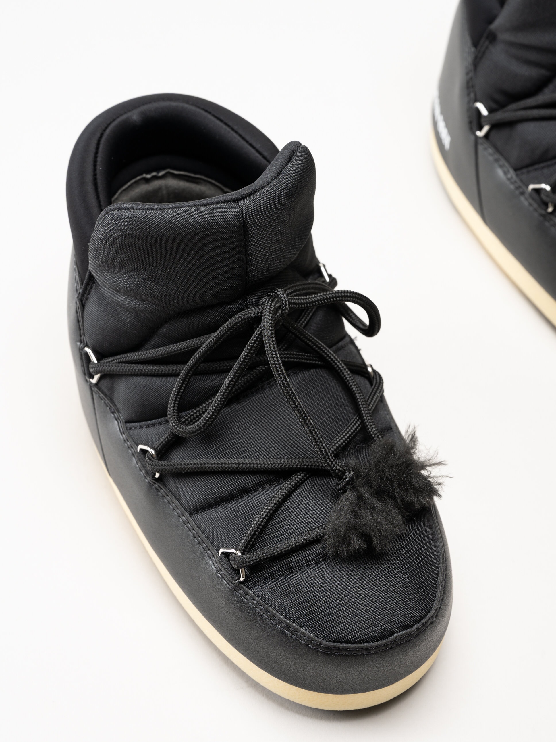 Moon Boot - MB EVX Nylon Pumps - Svarta låga vinterboots