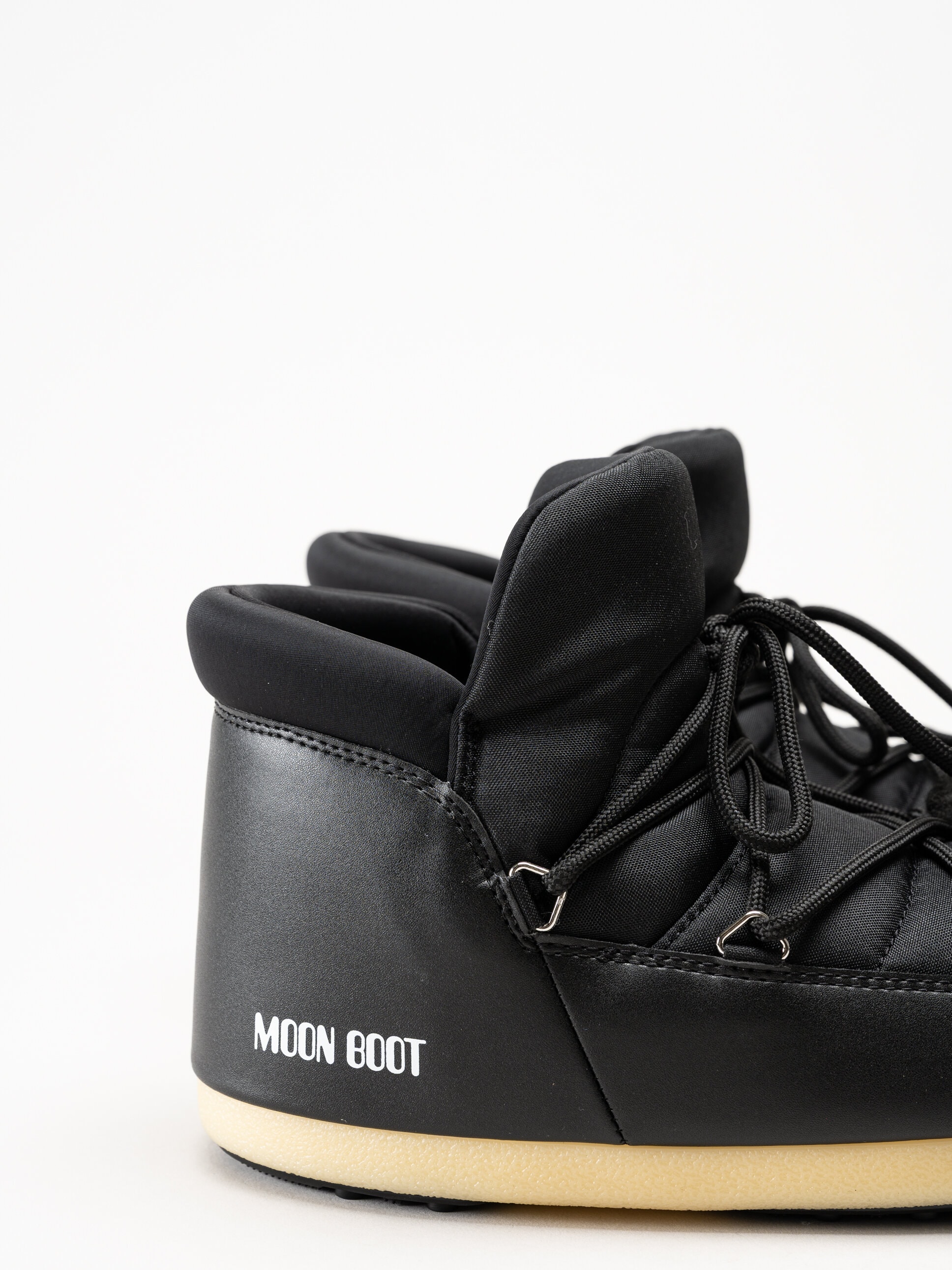 Moon Boot - MB EVX Nylon Pumps - Svarta låga vinterboots