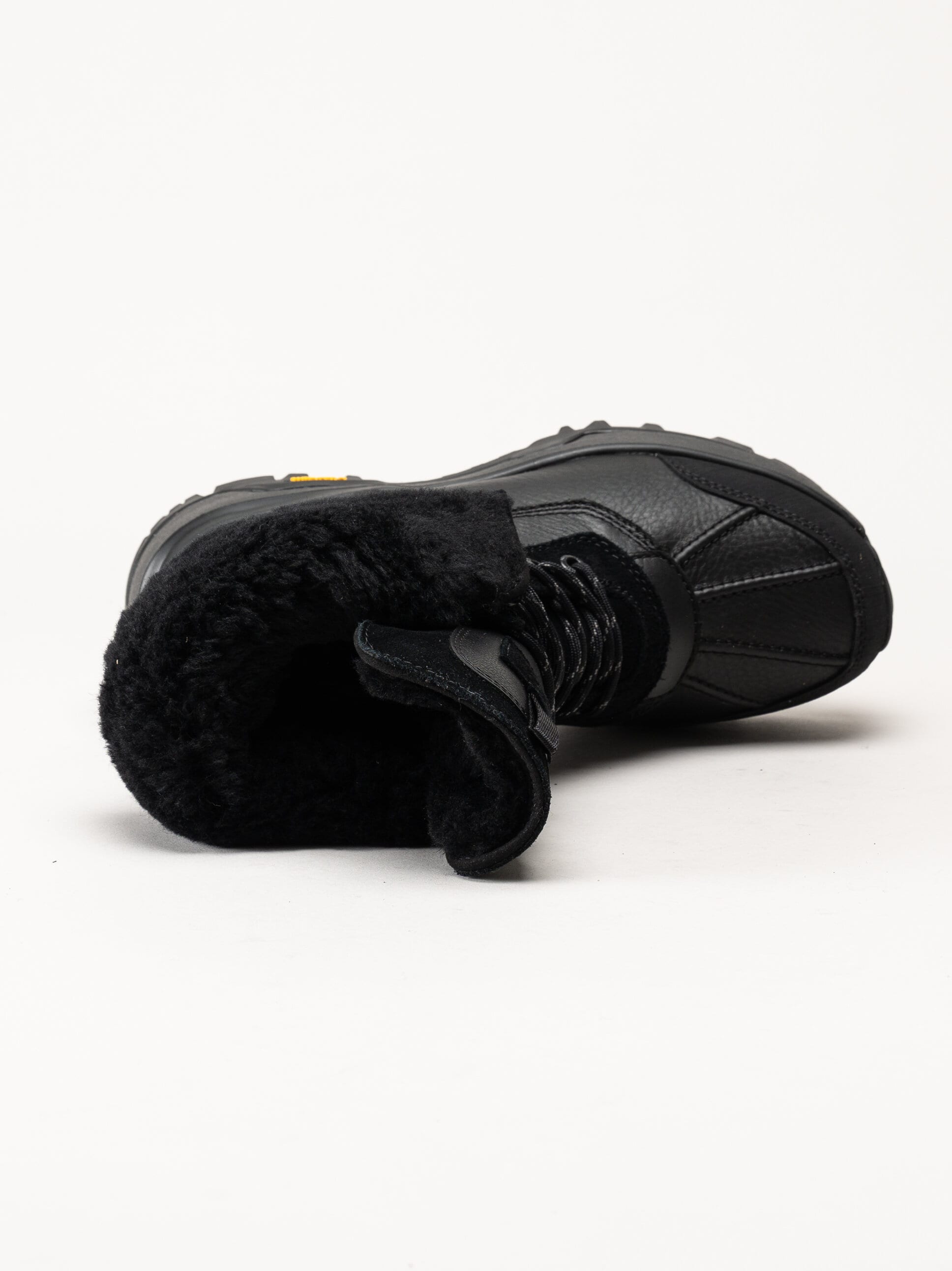 UGG - W Adirondack Boot XXV - Svarta ullfodrade vinterkängor