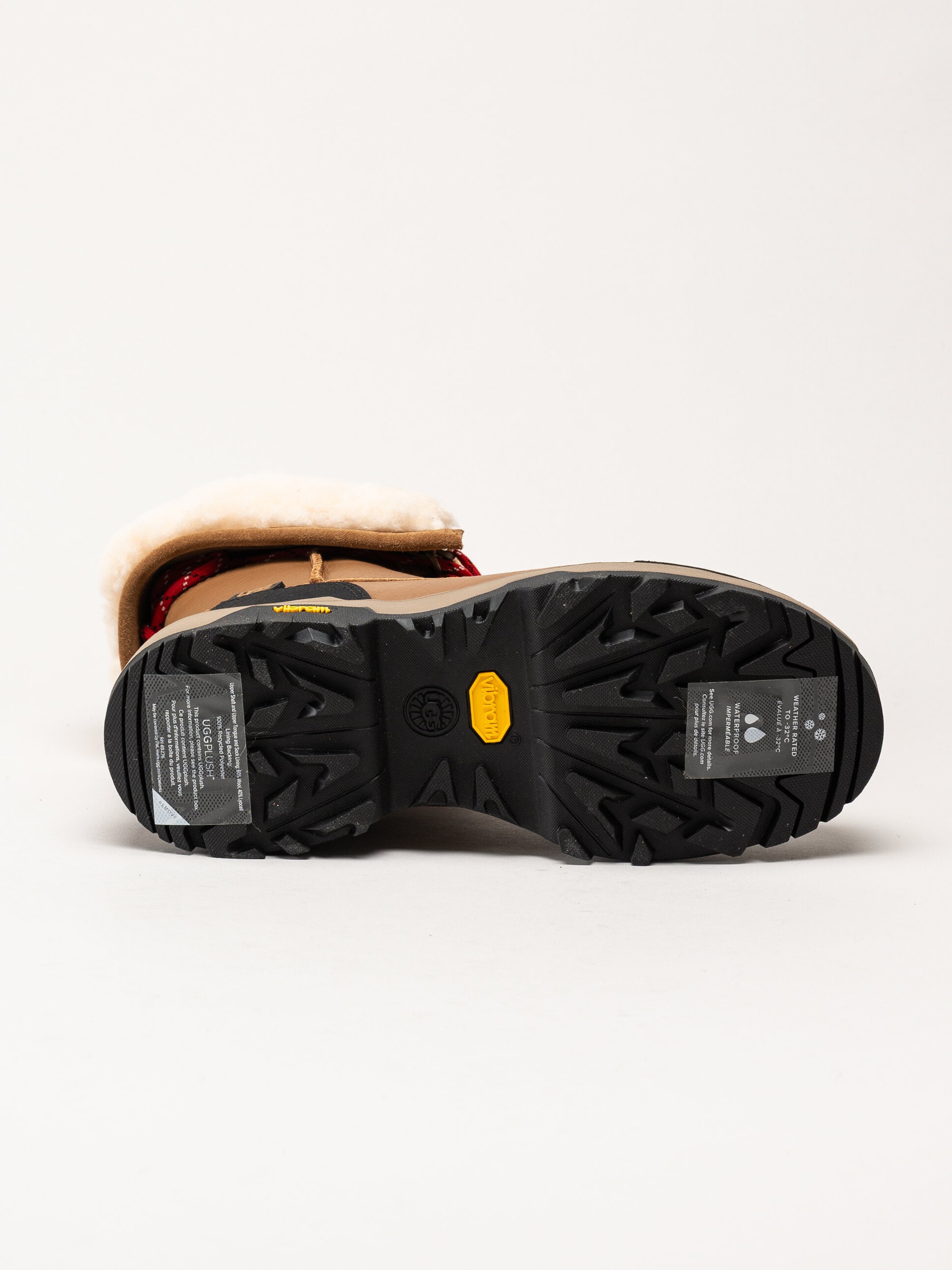 UGG - W Adirondack Boot XXV - Bruna ullfodrade vinterkängor