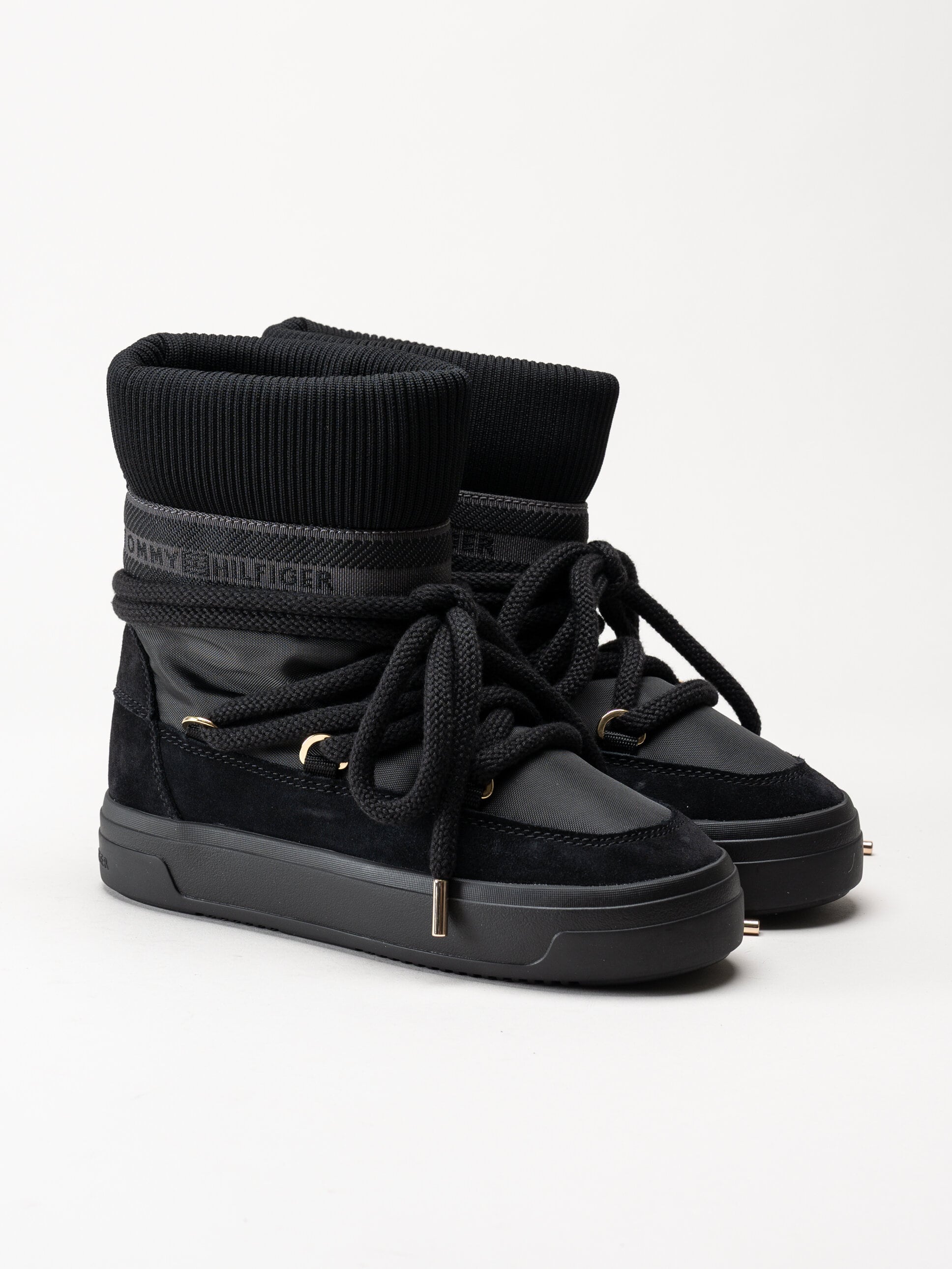 Tommy Hilfiger - TommyTech Snowboot - Svarta vinterboots