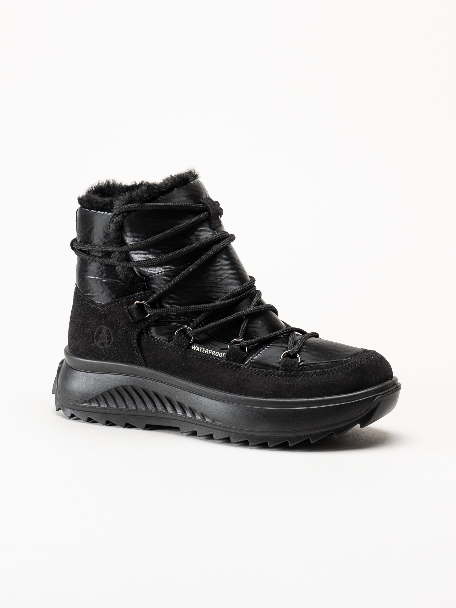 Axelda - Monterosa WP - Svarta fodrade boots