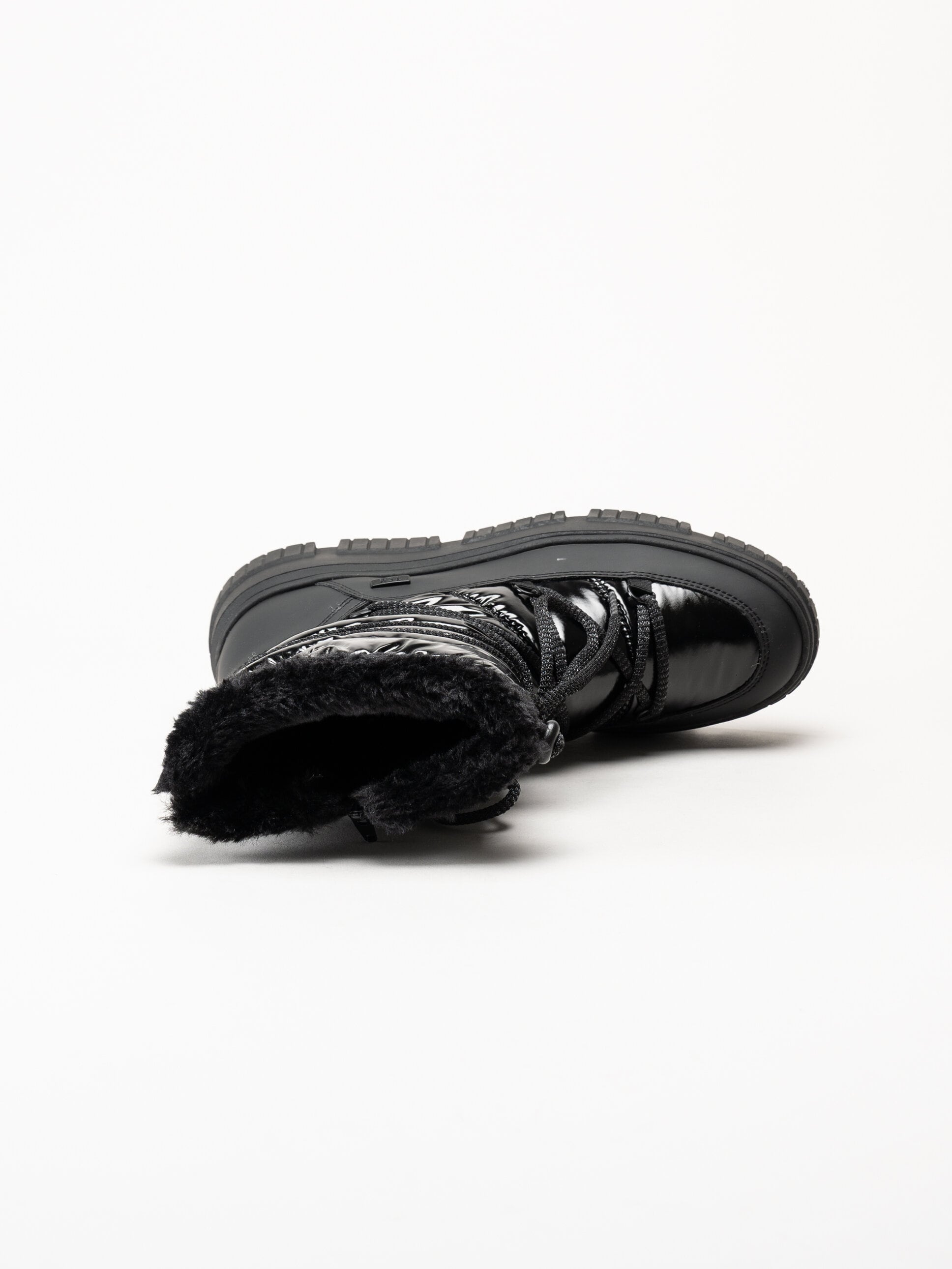 S.Oliver - Svarta fodrade boots