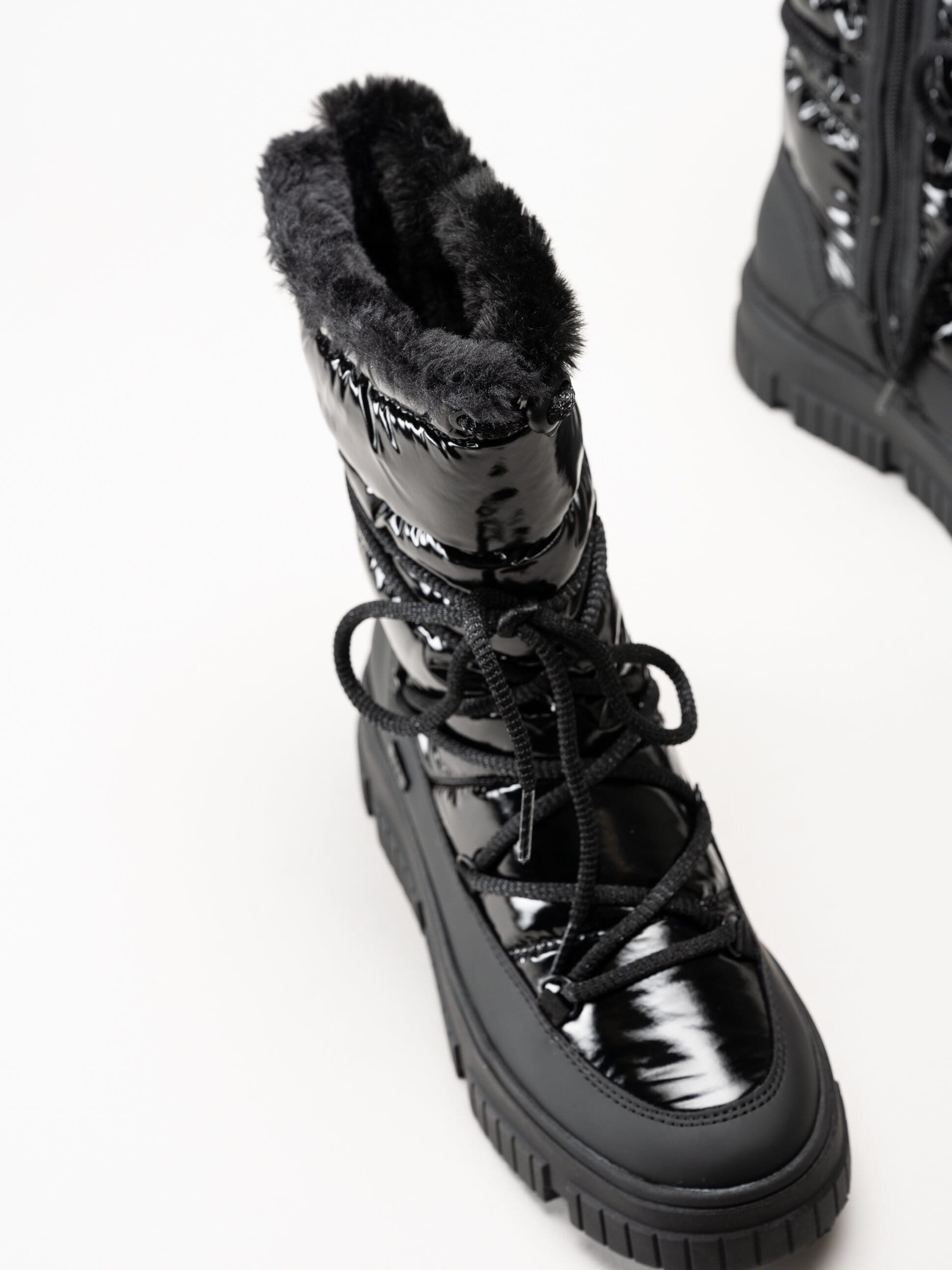 S.Oliver - Svarta fodrade boots