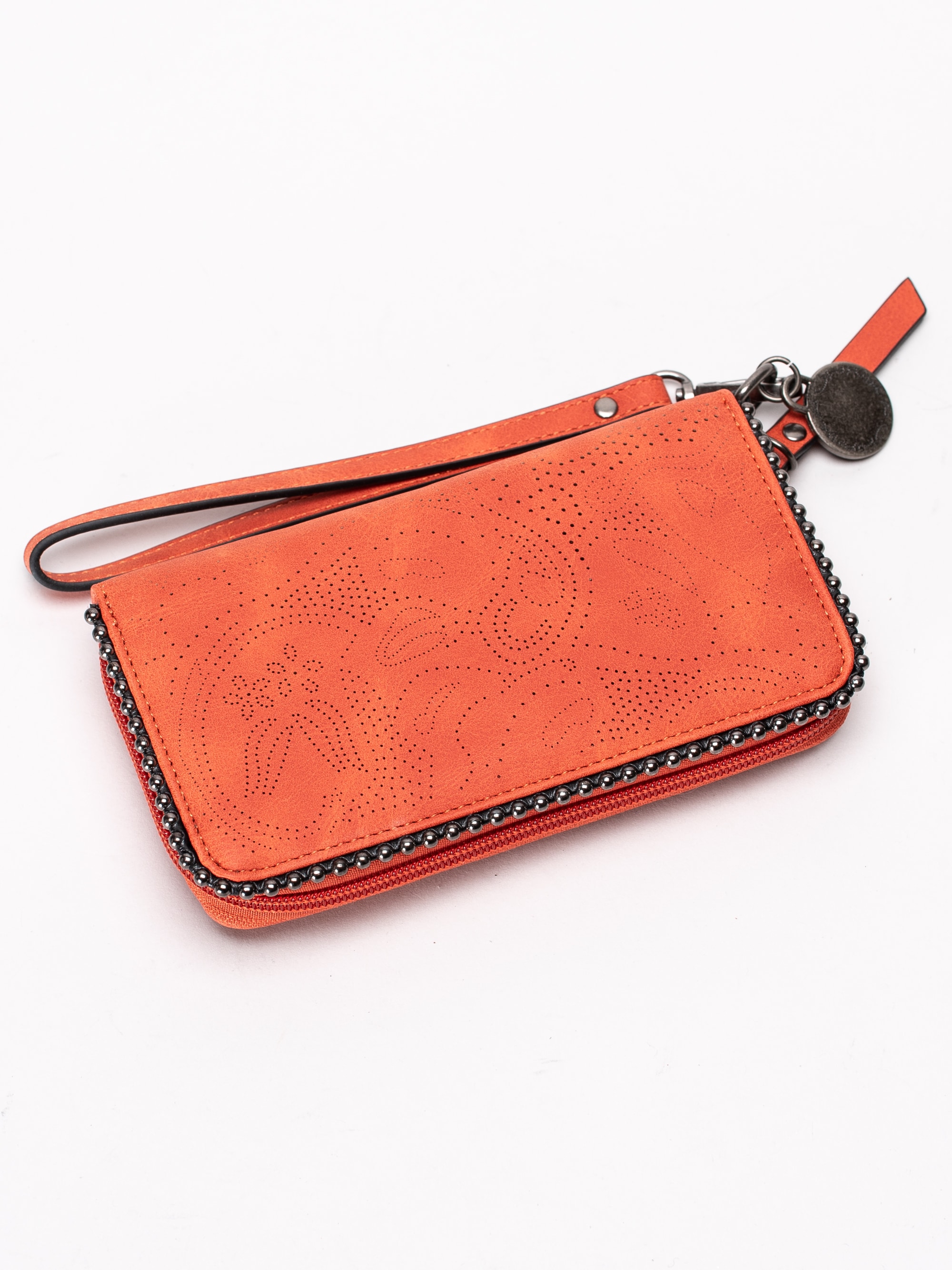 86193013 Ulrika Design 36-5320-11 Leaf orange perforerad plånbok-3