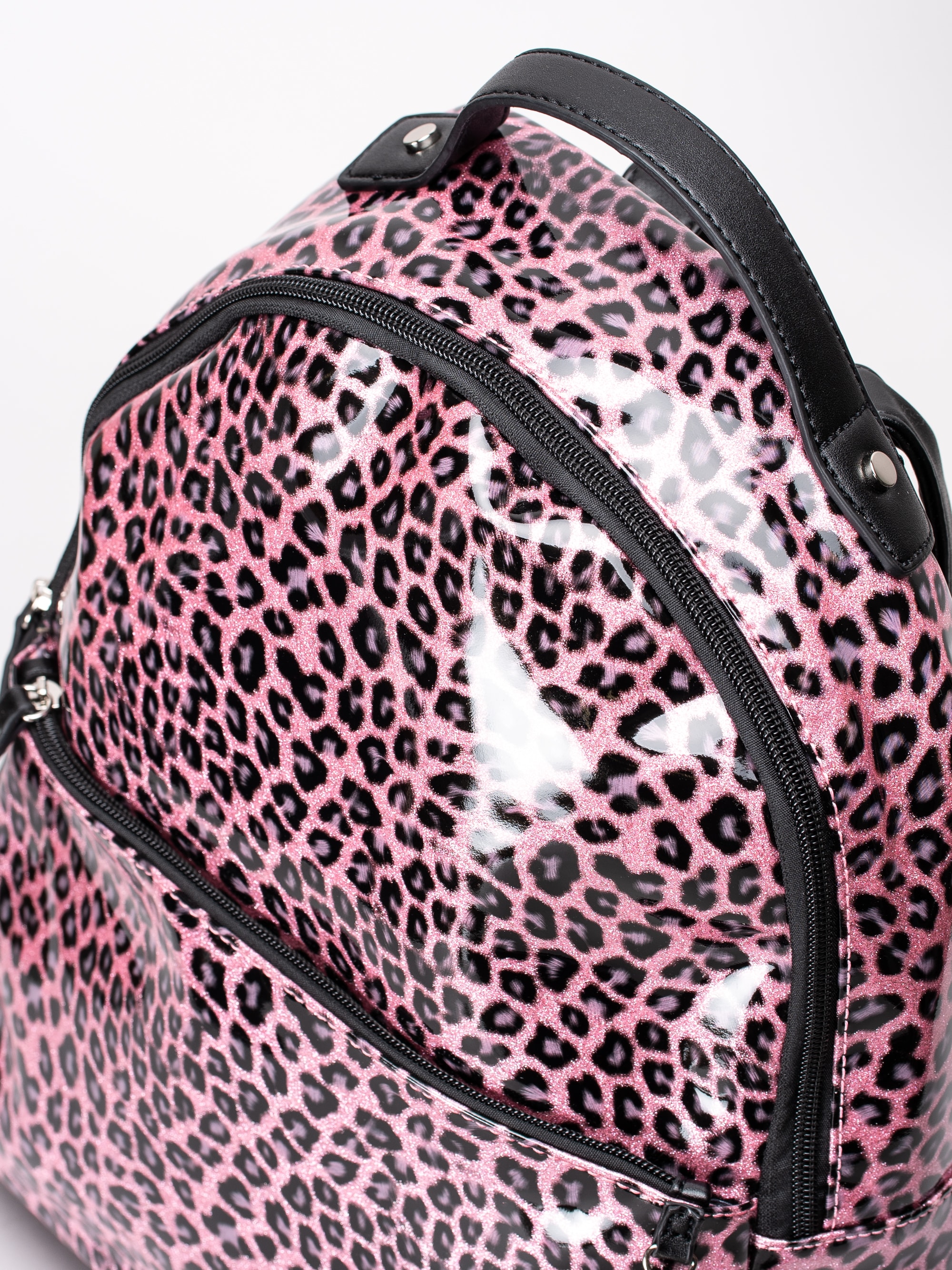 86193023 Ulrika Design 36-5411-10 Wild Kids rosa leopardmönstrad barn ryggsäck-4