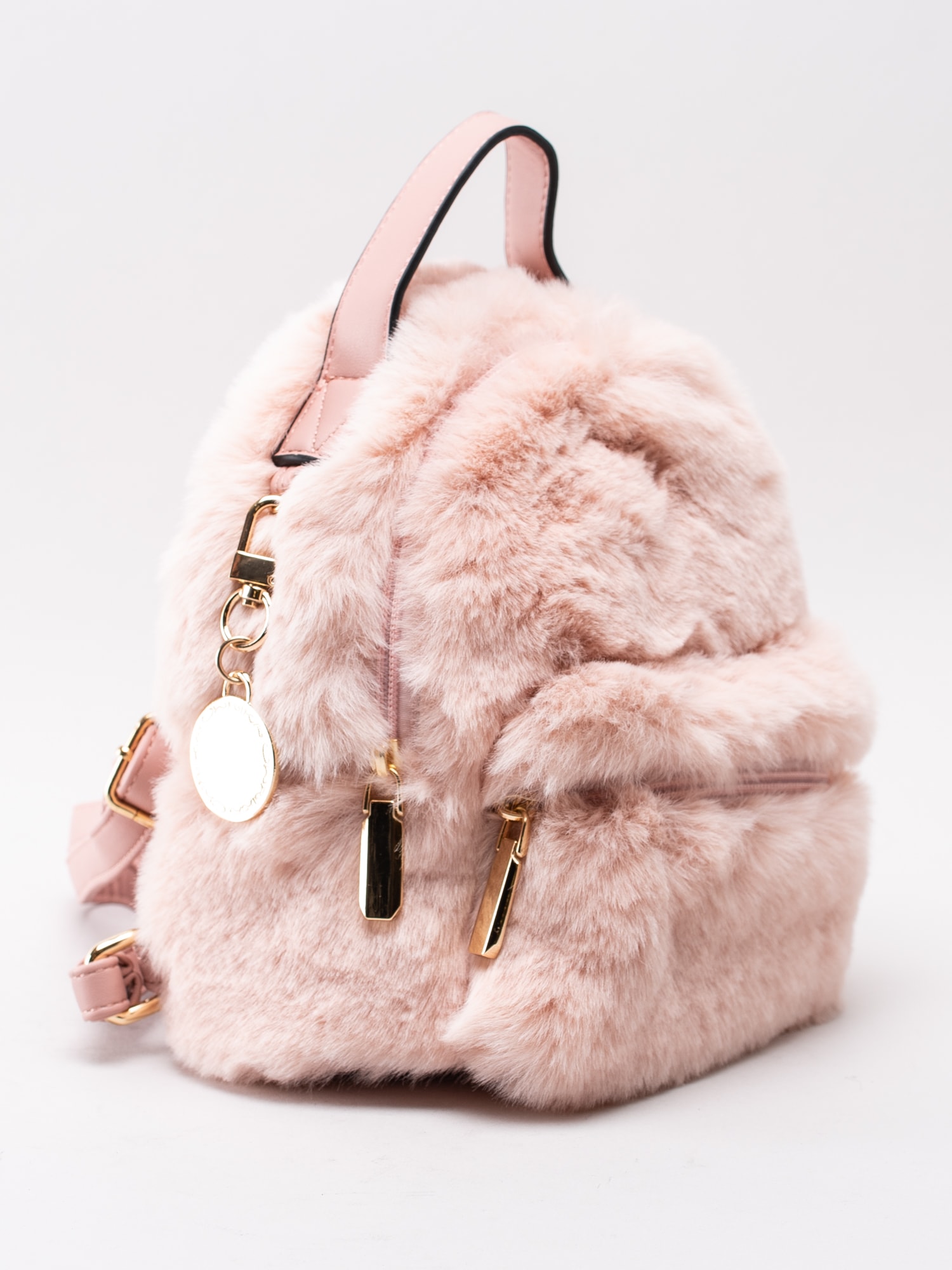 86193032 Ulrika Design Fur 35-8026-10 rosa liten fluffig ryggsäck till barn-3