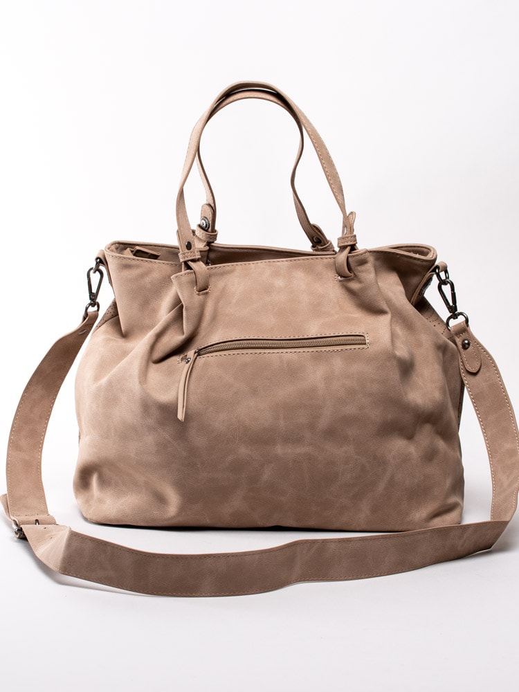 86201033  Ulrika Design 35-8800-20 Beige handväska med perforering-1-2