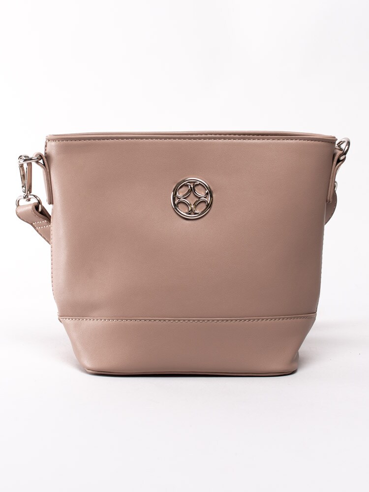86201060 Ulrika Design 35-9404-32 Beige liten bucketbag i veganskt läder-1
