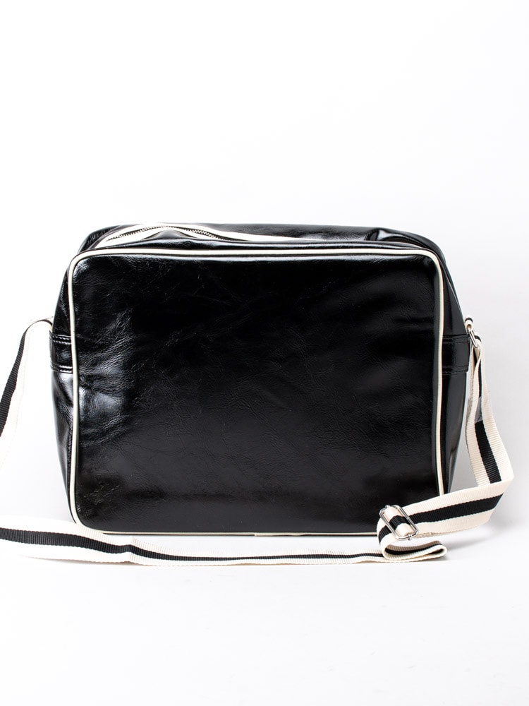 86203001 Fred Perry Classic Shoulder Bag L8260-057 Svart väska med vita stripes-1