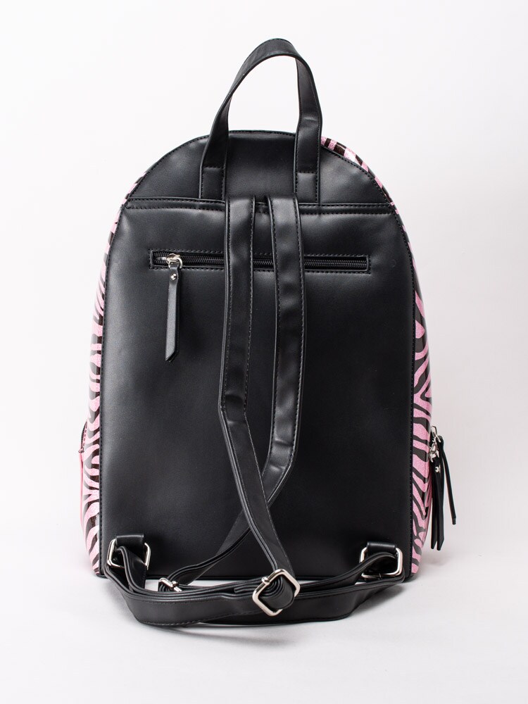 86203057 Ulrika Design 36-6711-10 Rosa zebramönstrad ryggsäck-2